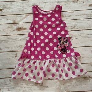 DISNEY Minnie Mouse Swim Coverup Dress Size 5T